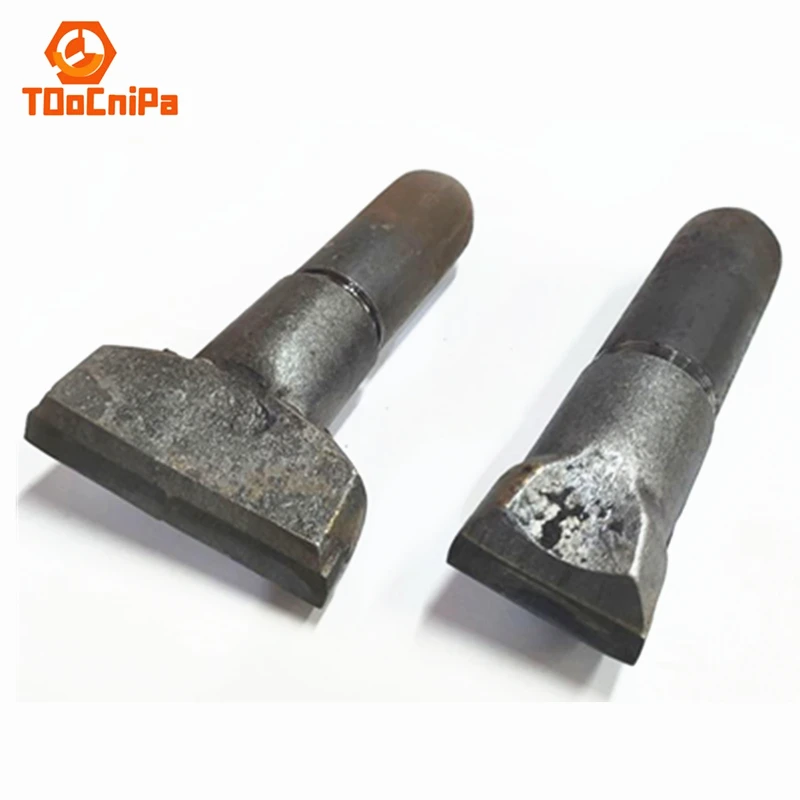 Stone trimming plate chopper alloy stone chisel copper welding tungsten steel chisel manual hammer stone splitting tool