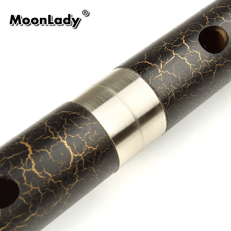 CDEFG-Handmade Bamboo Flute Black Musical Instrument Professional Dizi with Line Suitable For Beginners