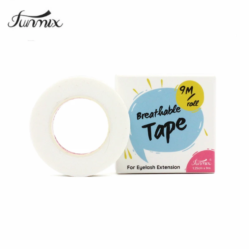 900cm 1 Rolls FUNMIX Breathable Prevent Allergy Medical Tape Eyelash Extension Under Eye Patch