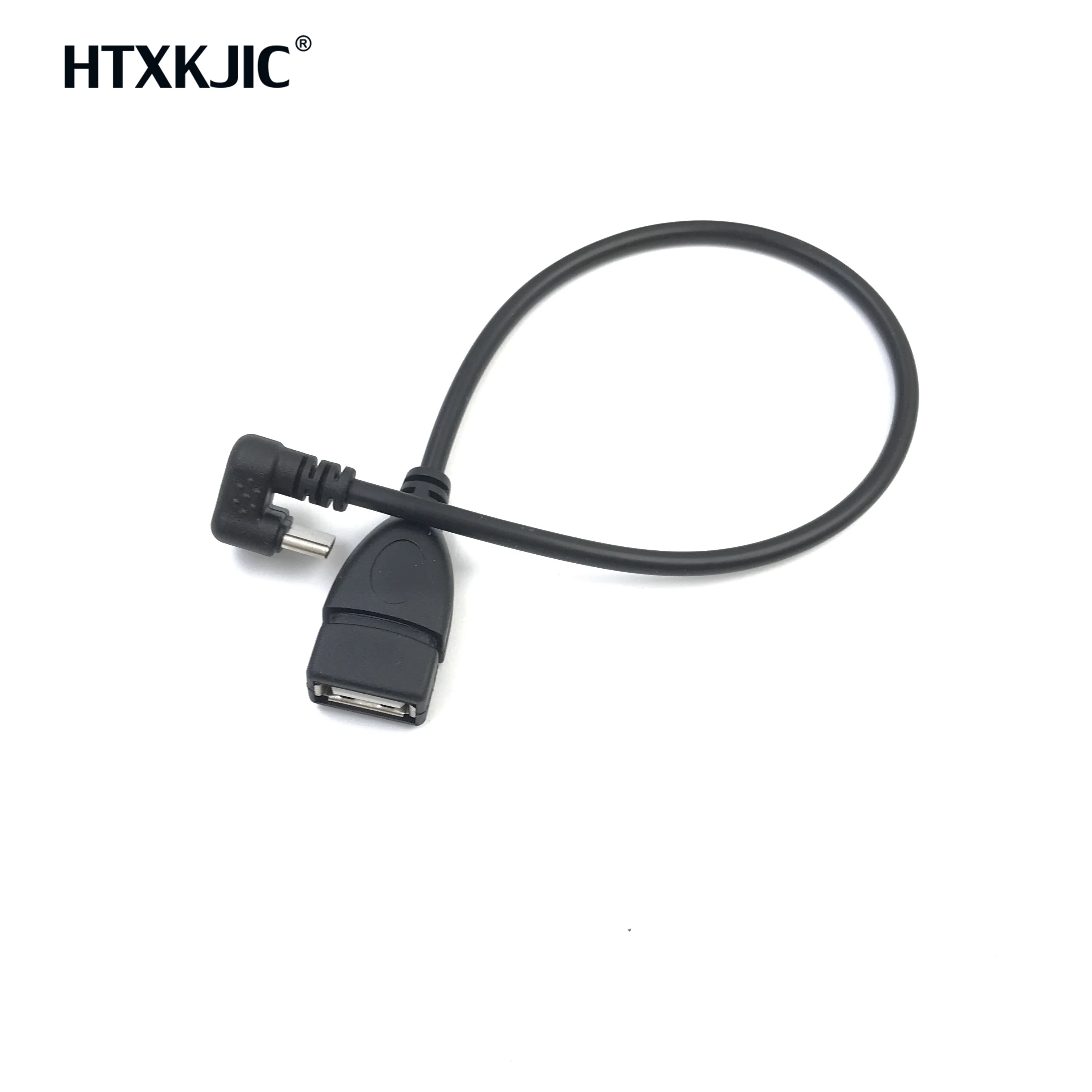 180 graus acima para baixo do ângulo usb 3.1 tipo c macho para usb2.0 usb 3.0 5bbps otg USB-C cabo conversor de transmissão dados 25cm