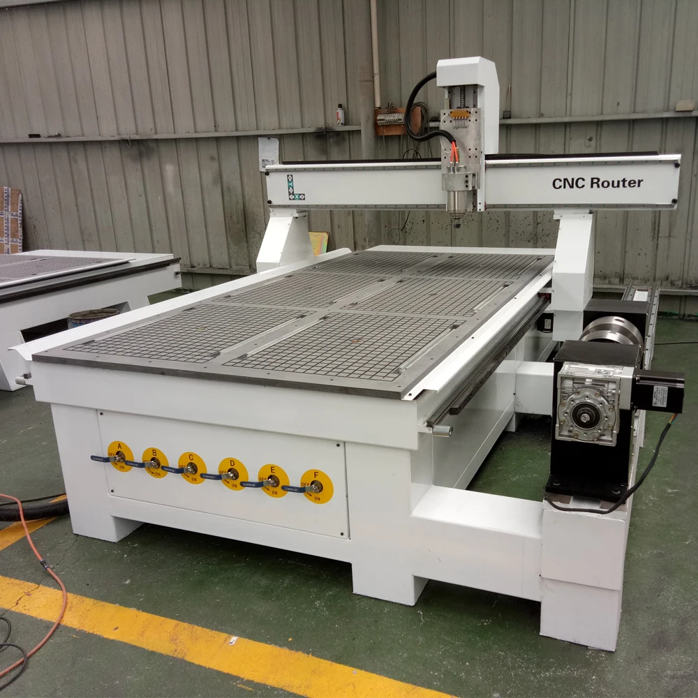 

ROBOTEC OEM RTM-1325 4 Axis CNC Router 5.5kw Water Cooled Spindle Wood Milling Machine Aluminum Cutting Machine 1325 Table Size