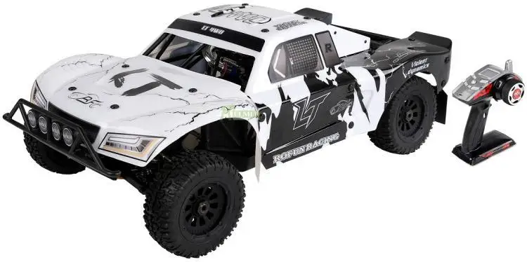 1/5 4WD RC Car Updated Version 2.4G Remote Control RC Car Toys 450A 45CC 2T Gas Engine Two 55KG Servo 4WD RC Truck for ROFUN LT