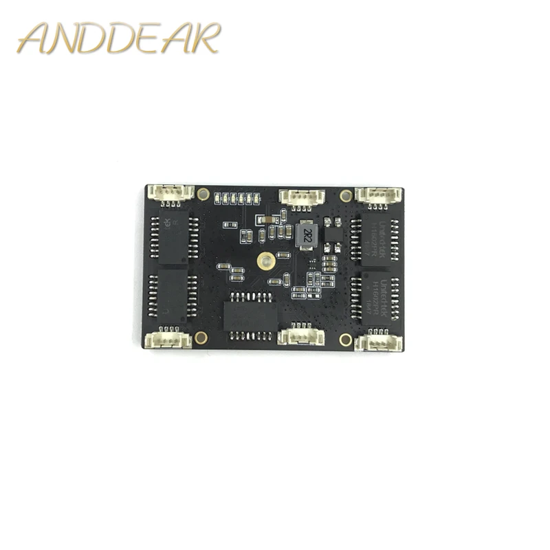 ANDDEAR – commutateur ethernet industriel personnalisé à 5 ports, module pcba 12v, 10/100M, réseau non géré