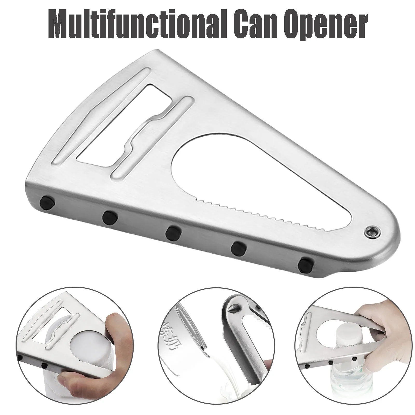 1pcs family party canned fruit opener can opener bar beer stainless steel bottle opener multifunctional elderly bottle opener