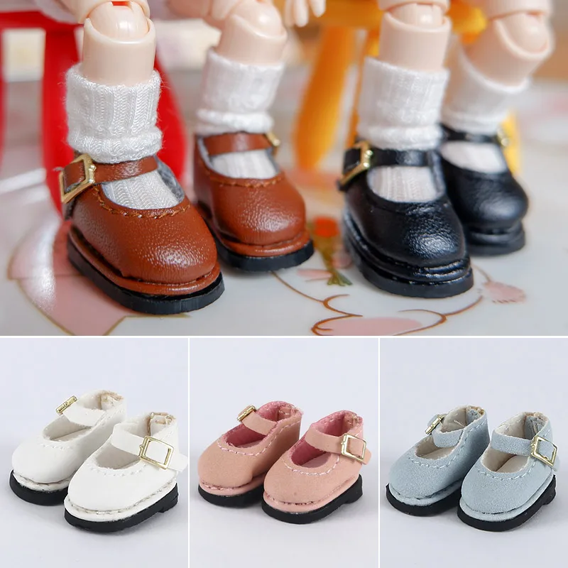 

New OB11 doll shoes Fashion leather shoes Casual shoes 1/12BJD doll shoes Suitable for ob11, CSC, bjd doll accessories