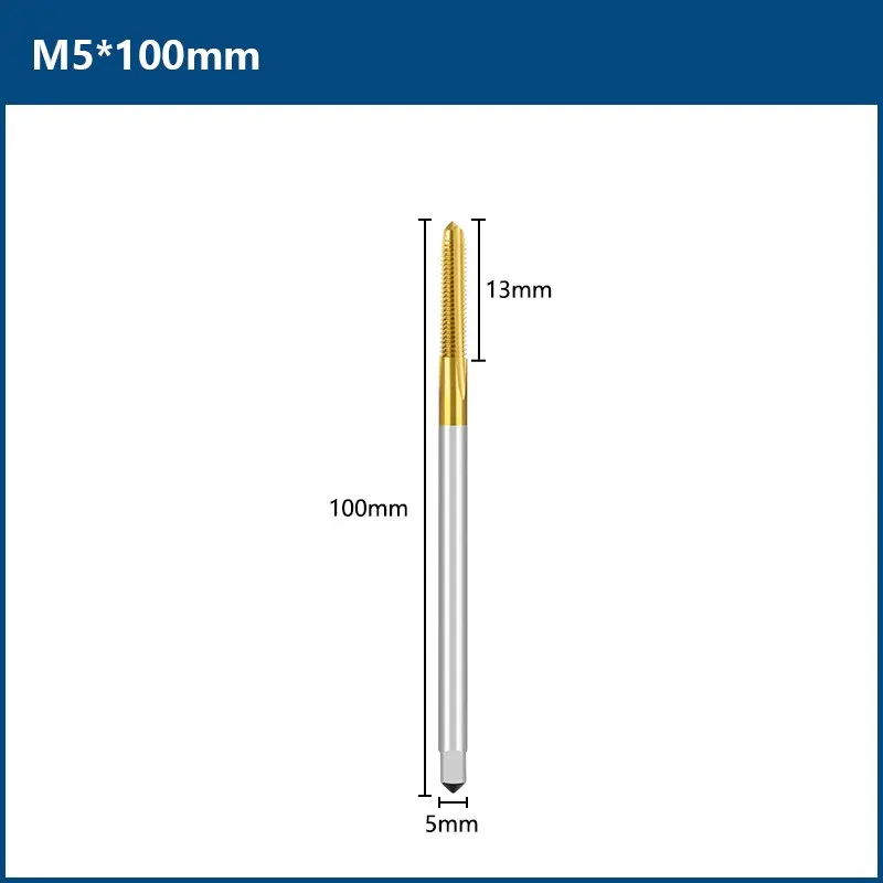 XCAN Schraube Tap Bohrer M2-M12 Gewinde Tap HSS Gerade Flöte 90-150 Länge Metric Maschinen Stecker Tippen Für Metall schraube Threading Werkzeuge