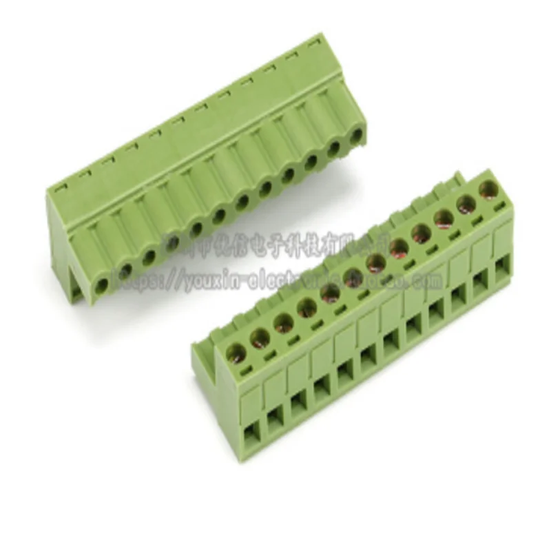 10 Stks/partij Plug Alleen KF2EDGK 2P3P4P 5P6P7P8P9P10P12P Connector Pitch 5.08Mm