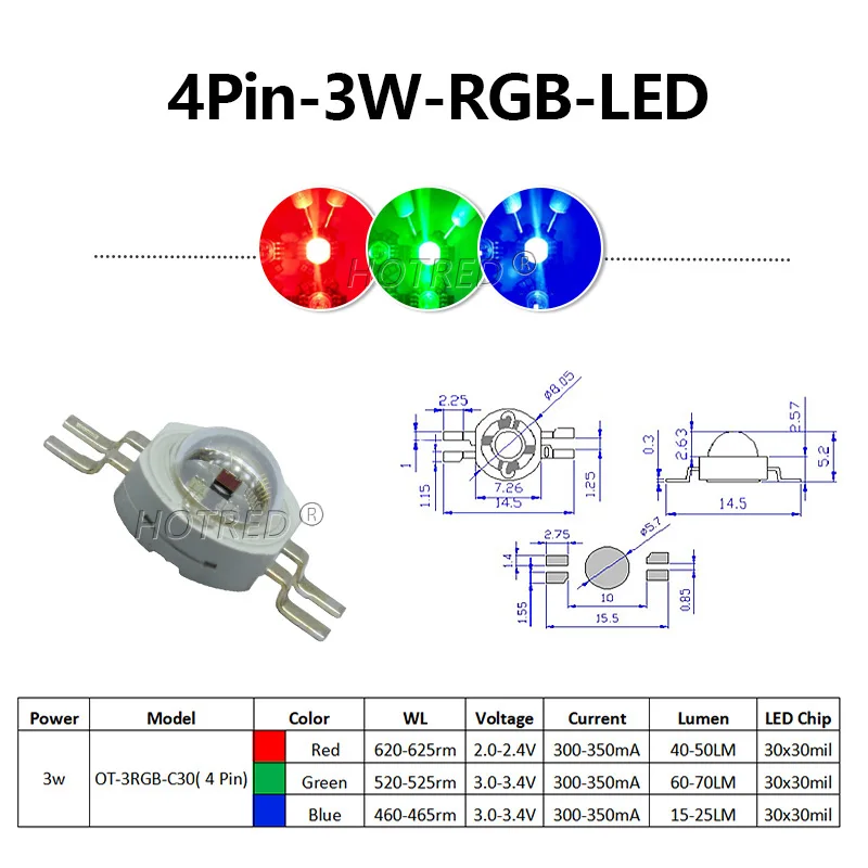 RGB RGBW RGBWW RGBWY RGBWYV LED COB Chip 3W 4W 5W 6W 8W 9W 10W 12W 15W 18W Bunte Für 3 6 9 12 15 18W Watt Bühnenlichtperlen