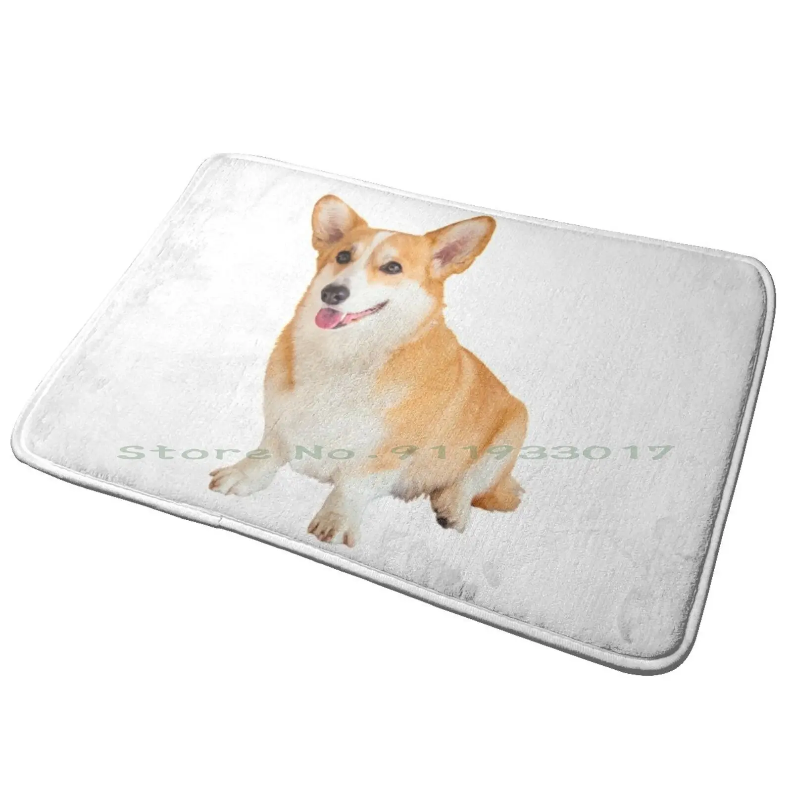 Cute Corgi Entrance Door Mat Bath Mat Rug Pol Espargaro Miguel Oliveira Driver Racing Riders Circuit Grand Prix 88 Anti-Slip