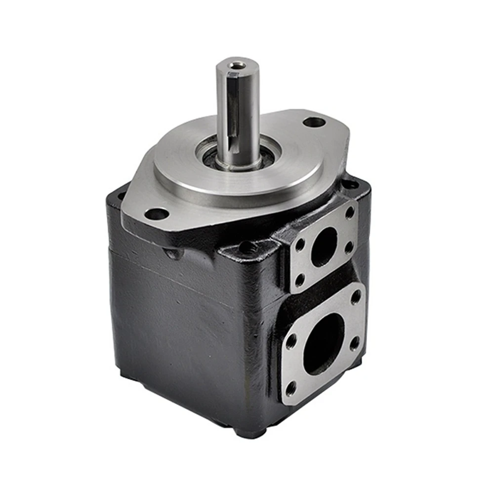 T6 Denison Type Industrial Hydraulic Pump T6C Vane Pumps Keyed Shaft Outlet and Inlet Position Is 01