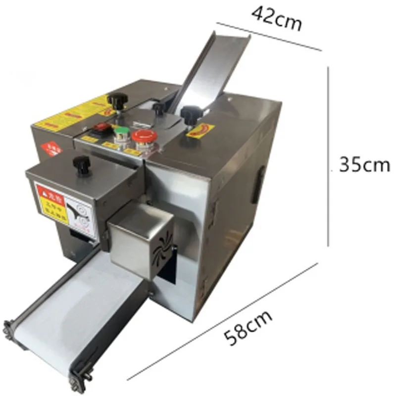 

Fully Automatic Dumplings Skins Buns Skin Maker Gyoza Ravioli Wrapper machine Spring Roll Skin Equipment