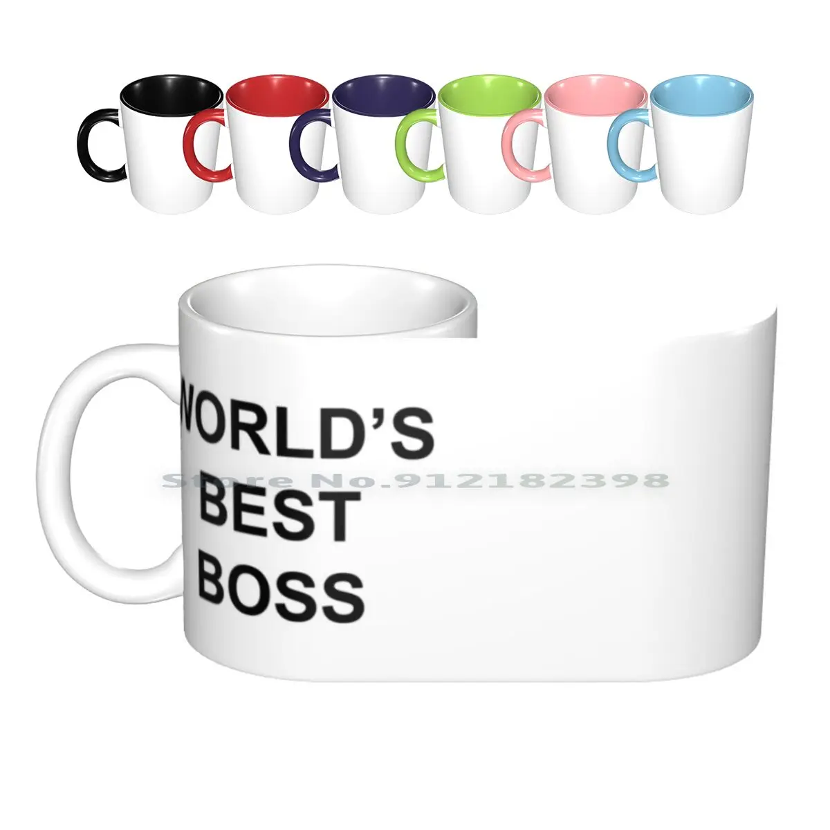 World's Best Ceramic Mugs Coffee Cups Milk Tea Mug Worlds Best The Office Coffee Michael Micheal Dunder Mifflin Funny Creative