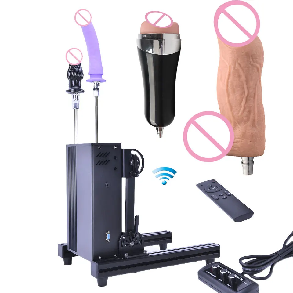 

FREDORCH Sex machine Wireless Control with Amazing Features,Powerful,All Angle Adjustable,200W,350N. stoke 15cm ，Super big dildo