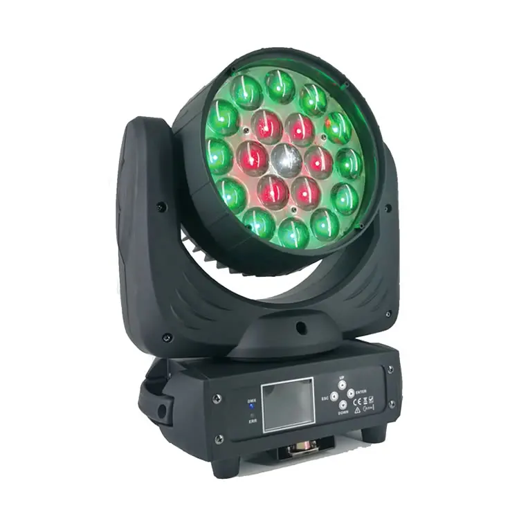 

6pcs RGBW led moving head 19x15w 4 in 1 Zoom led moving head wash lights stage moving head light