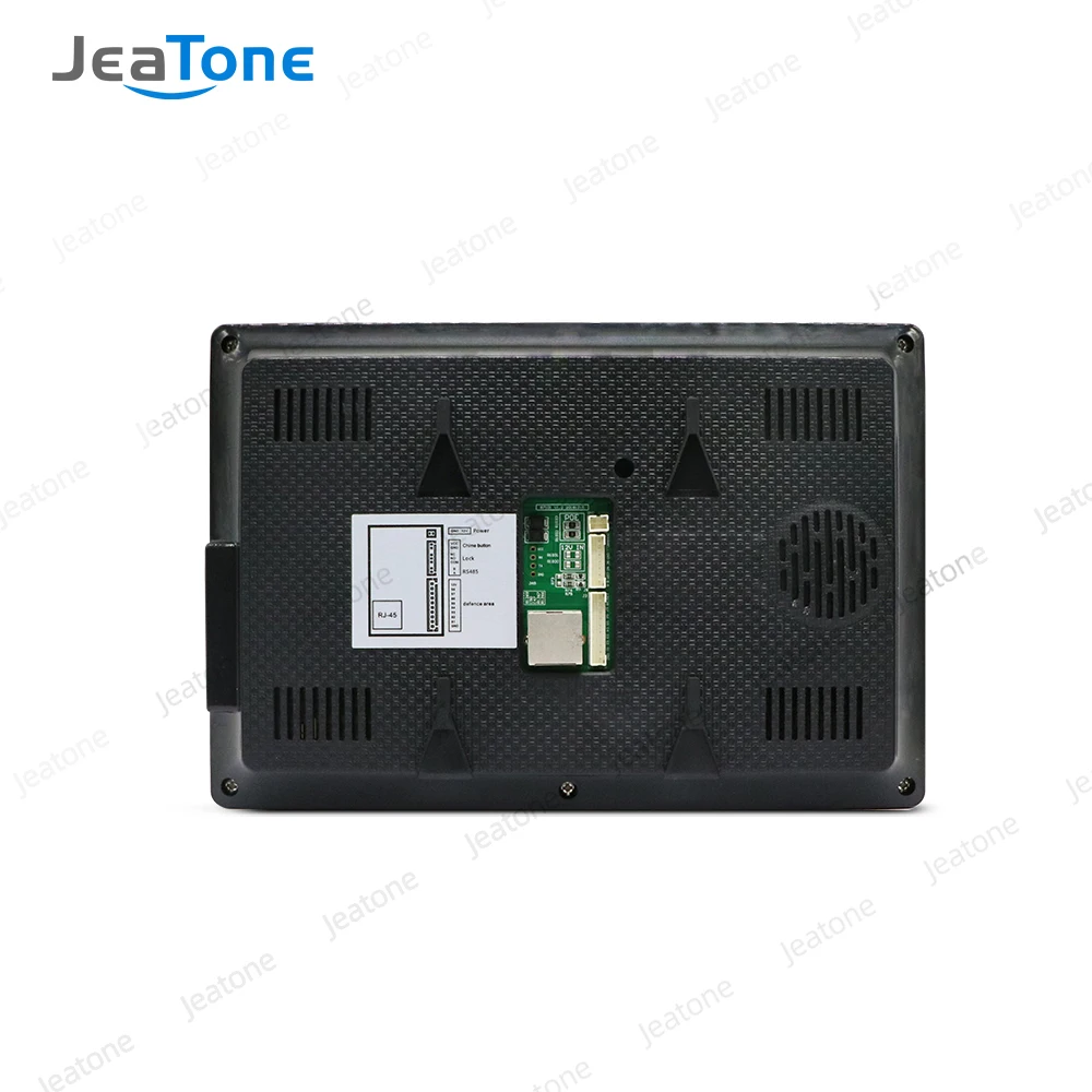 JeaTone 7 Inch WIFI IP Video Door Phone Intercom Wired Single Monitor Access Control System Touch Screen Motion Detection