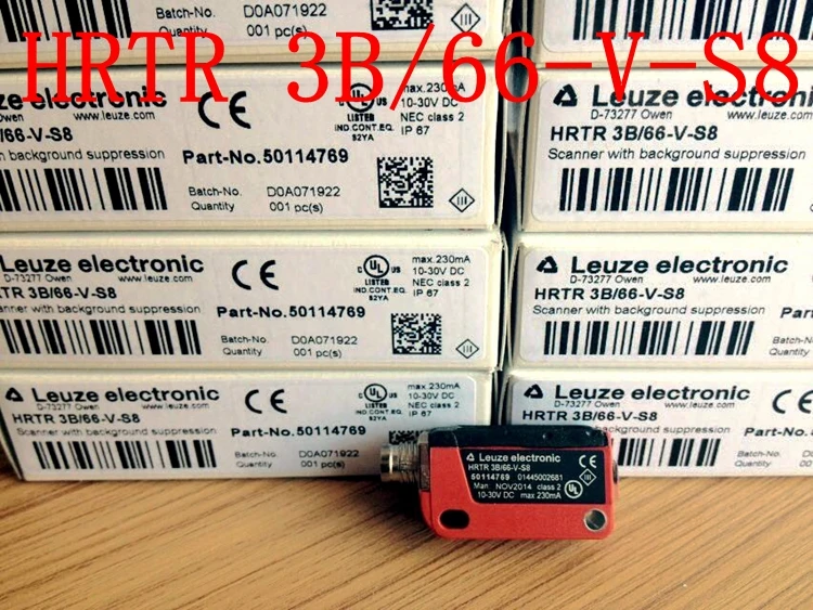 

100% New Original Leuze photoelectric switch HT3C.V/4P-M8 HT3C.S/4P-M8