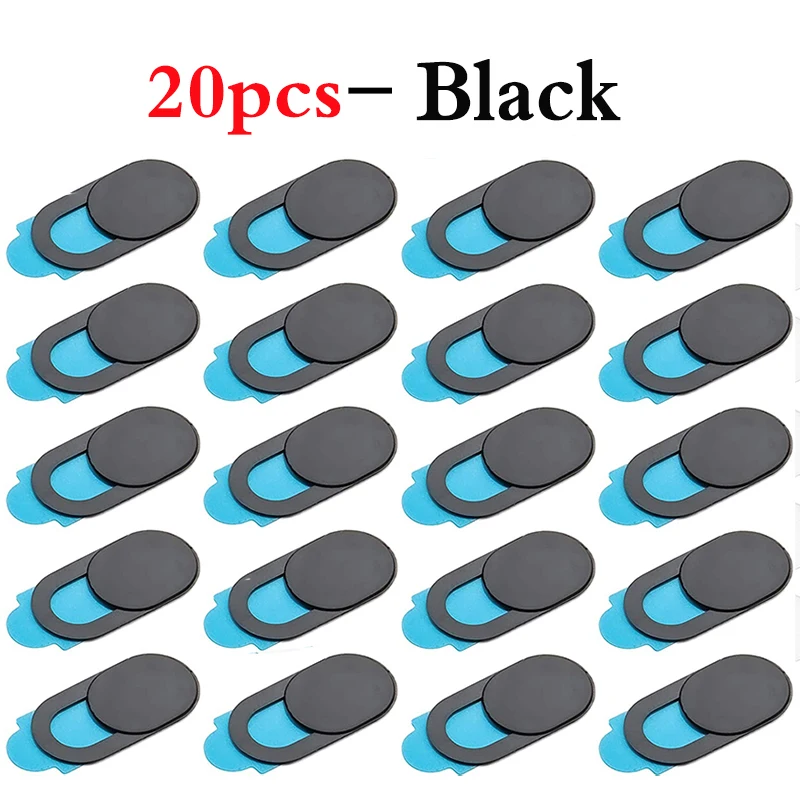 20/10/5/1pcs Sliding Webcam Cover Laptop Camera Cover Slider Telefoon Antispy voor iPad PC Macbook Tablet lenzen Privacy Sticker