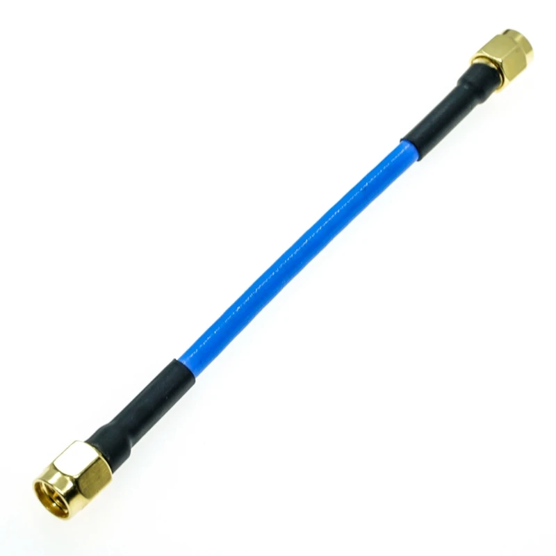 RPSMA mannelijk naar SMA mannelijk connector RG405 RG-405 semi-flexibele coaxkabel.086\