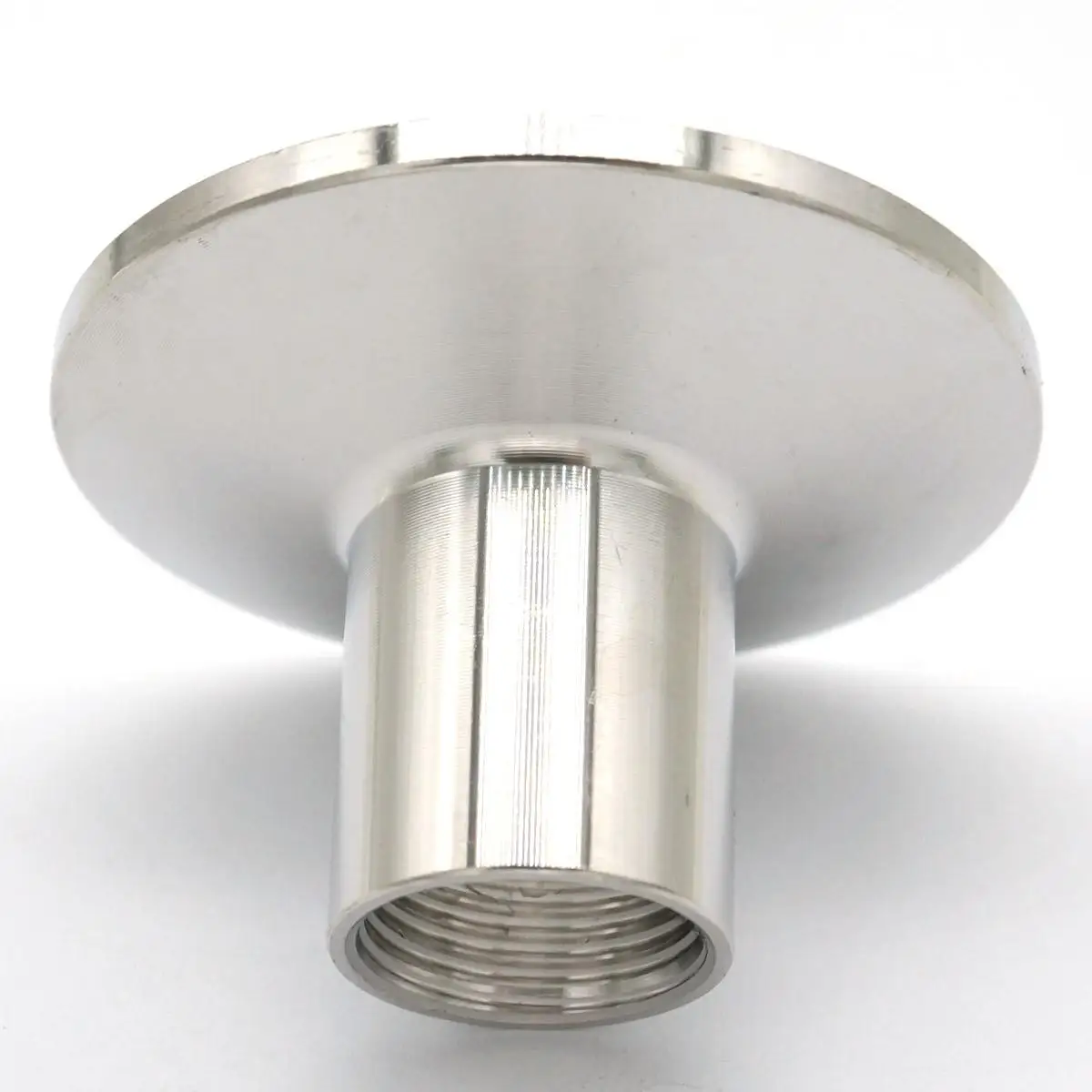 3/8 "BSPT Wanita X 1.5" Tri Penjepit 304 Stainless Steel Pipa Fitting Konektor untuk Sesuatu Yg Bersahajai