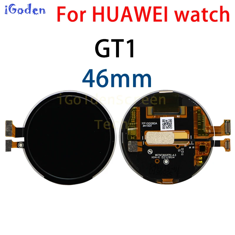 Original Screen For Huawei Watch GT1 GT2 GT 2e HCT-B19 LCD Display Touch Panel Digitizer Assembly For Huawei Watch GT2 46MM LCD