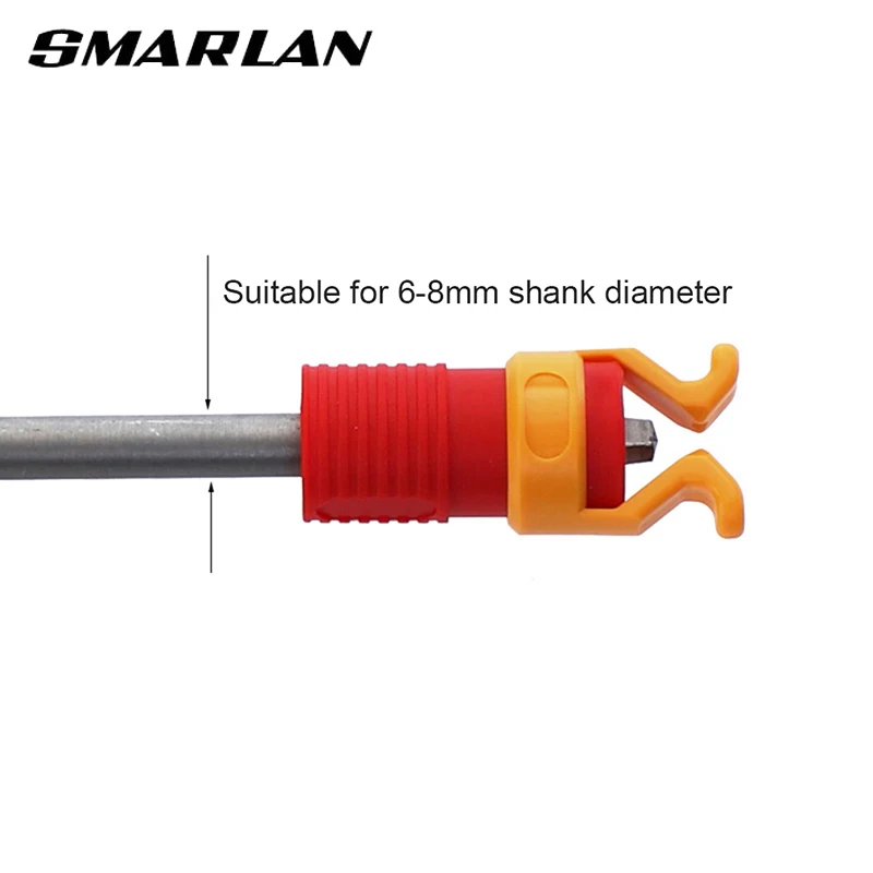 SMARLAN 3pcs Universal Screw Holder Clamper ABS Plastic Material Fixing Set Woodworking Tool Screw ABS Screw Holder Accessories