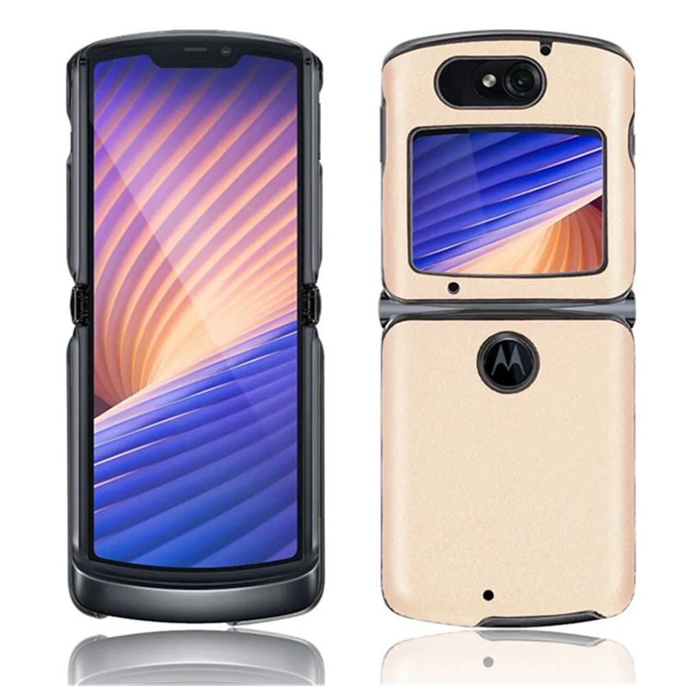 For Motorola Razr 5G Case Luxury PU Leather Back Cover ShockProof Case For Motorola Moto Razr 5G Protective Phone Cases