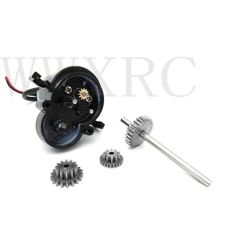 WPL D12 RC Car Spare Parts Upgrade Metal Gear with D Axis Gearbox Steel Gear