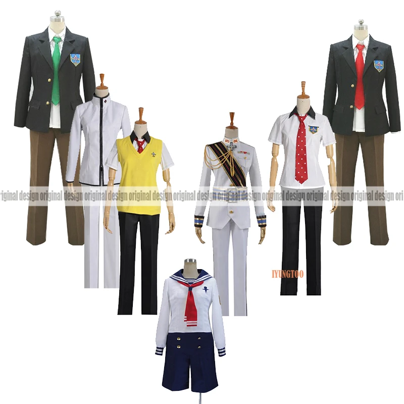 

Free! Haruka Nanase Makoto Tachibana Nagisa Hazuki Clothing Cosplay Costume,Customized Accepted