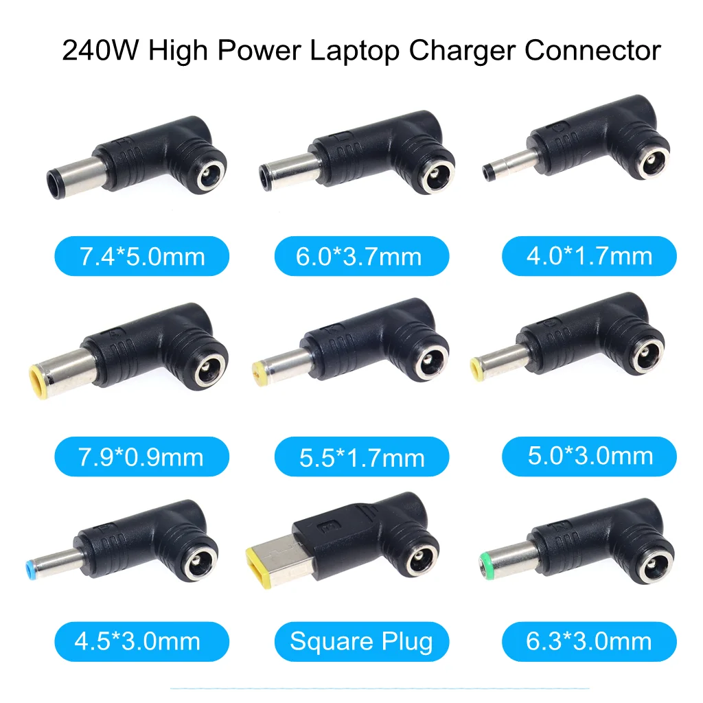 5.5x2.5mm kobieta Jack uniwersalny zasilacz Dc złącze wtykowe do 180W 230W uniwersalna ładowarka do laptopa Lenovo Hp Asus