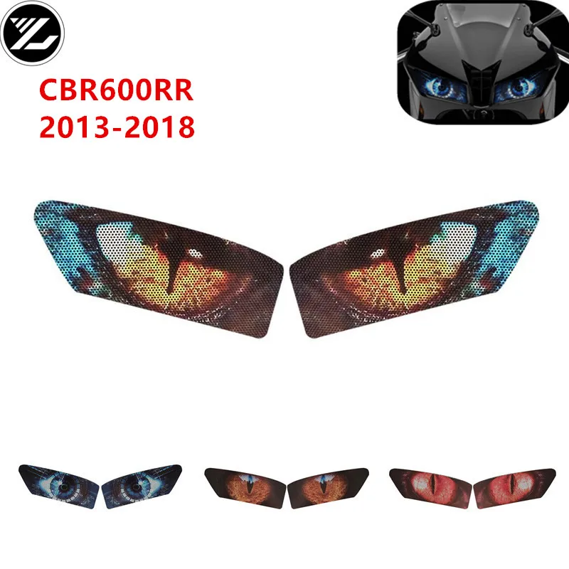 

For HONDA CBR600RR cbr 600rr 2013-2018 14 15 16 Motorcycle accessories headlight protection sticker headlights eye body sticker