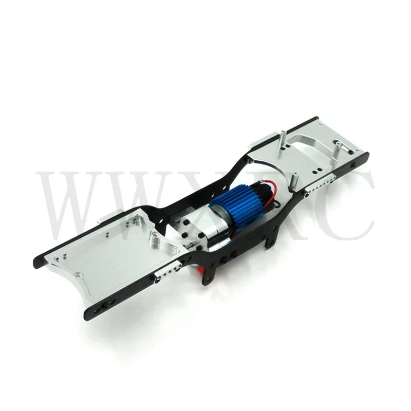 2PCS Metal Black Girder Side Frame Chassis for 1/16 WPL C14 C24 C24-1 1/12 MN D90 D91 FJ45 RC Crawler Upgrade Parts