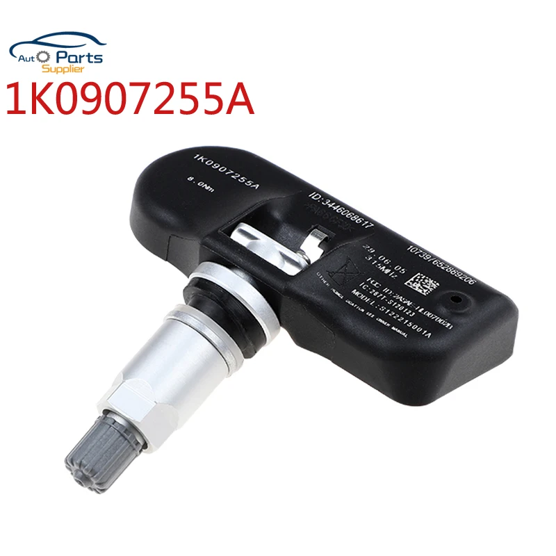 New Car TPMS Sensor 1K0907255A Fit For Audi Volkswagen TPMS Tire Pressure Monitoring System 315MHZ 1K0907253D/1K0998275/1K090761