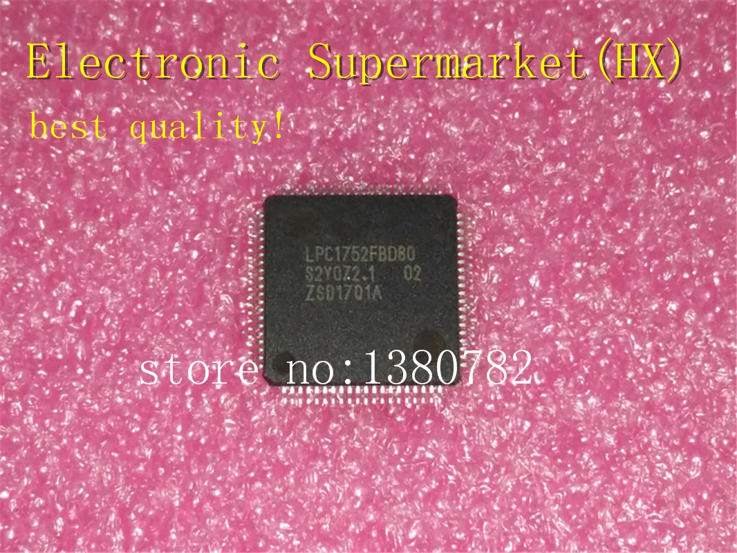 

Free Shipping 10pcs/lots LPC1752 QFP-80 New original IC In stock!