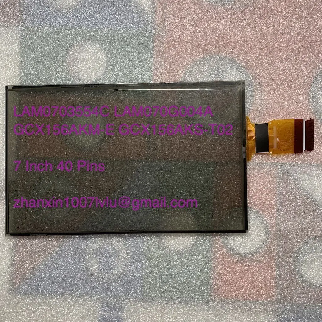 7'' Touch Screen Digitizer LAM0703554C LAM070G004A GCX156AKM-E LT070CA04B00 A2C02061900 Fit Peugeot Citroen Navigation Radio