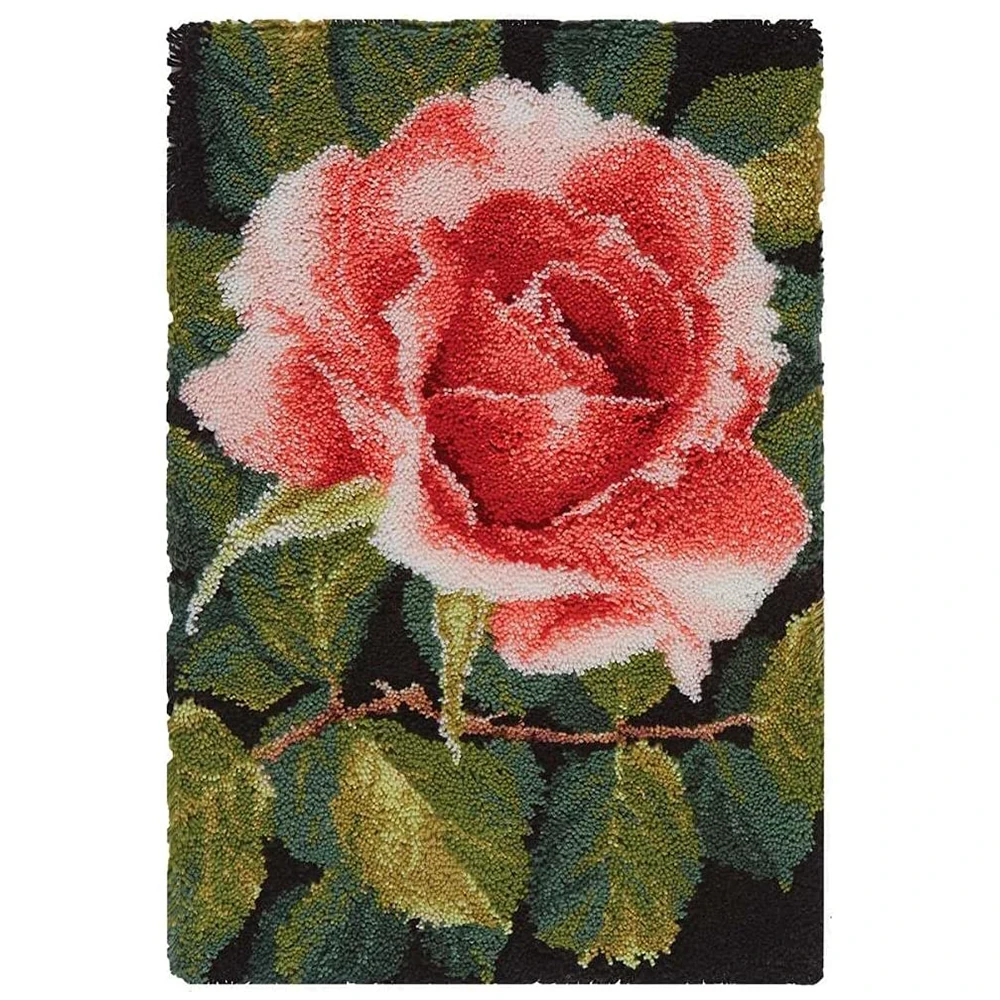 

Ковер с застежкой-крючком с цветочным узором, вязаный крючком ковер, пряжа, диван, подушка, коврик, вязаный крючком ковер, DIY ковер, декоративно-прикладное искусство