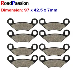 Motorcycle Front Rear Brake Pads Disks For For POLARIS 800 850  XP 1000 XP Forest Sportsman EFi Scrambler Touring Tractor EPS SP