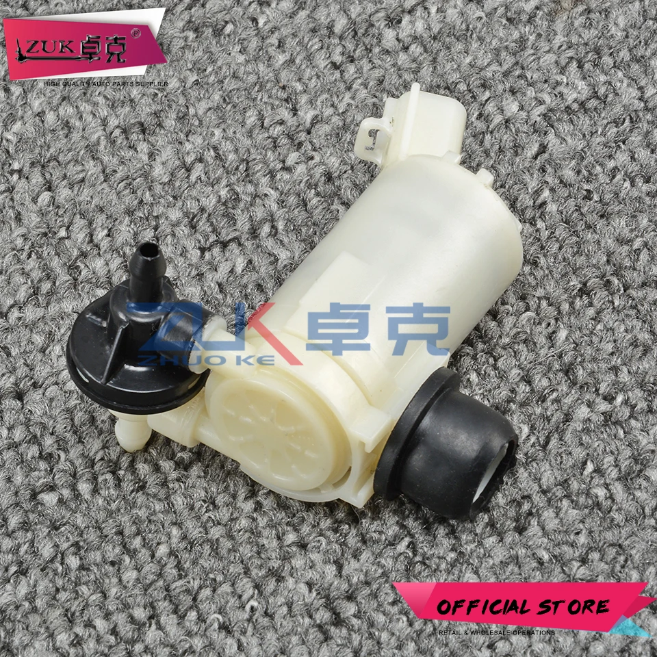 ZUK Windscreen Wiper Washer Pump For HONDA CRV RE 2007-2009 For Mitsubishi For Outlander 2011-2015 Windshield Washer Motor