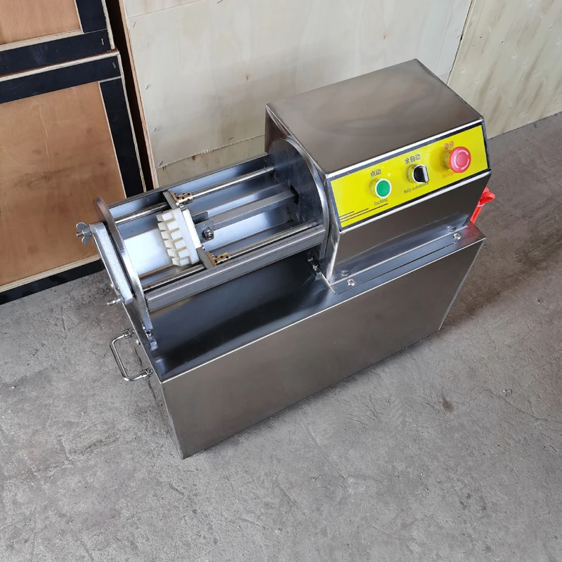 Small Electric French Fries Machine Stainless Steel Vegetable Radish Potato Strip Cutting Machine Commercial 110V 220V