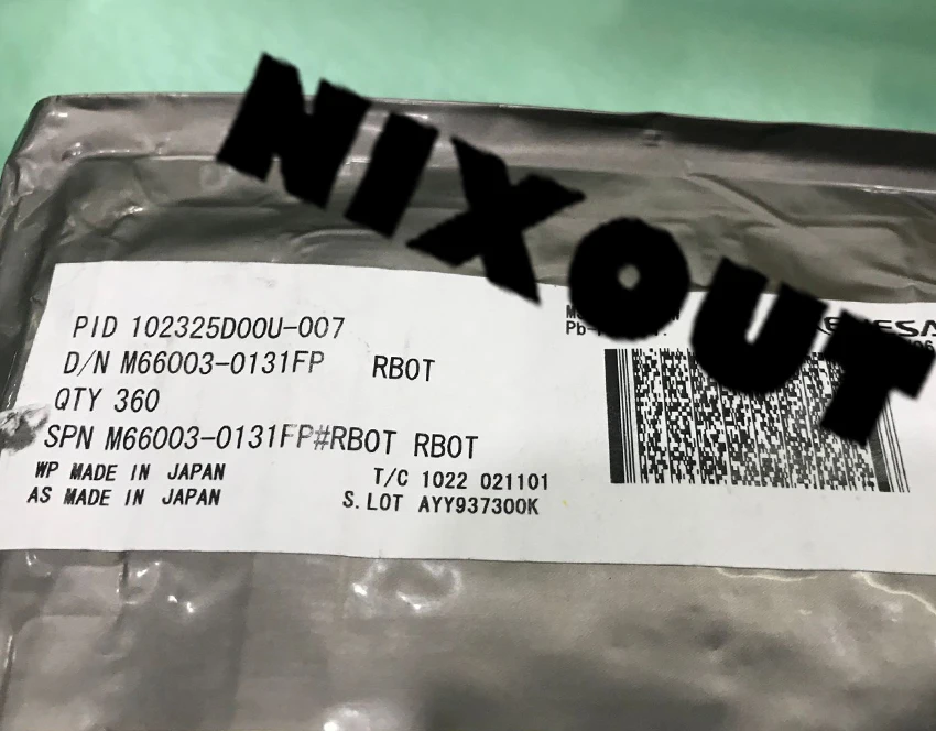 1個〜5ピース/ロットM66003-0131FP M66003 qfp 100% オリジナル本物