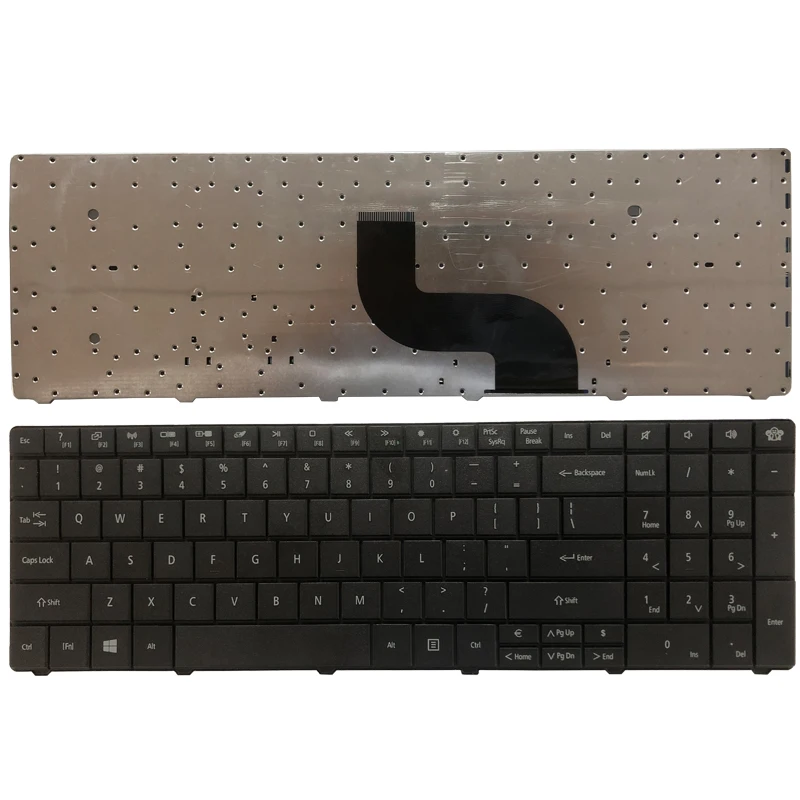 NEW US Keyboard For Packard Bell NEW90 NEW95 P5WS6 PEW72 PEW76 PEW91 PEW92 US laptop Keyboards black