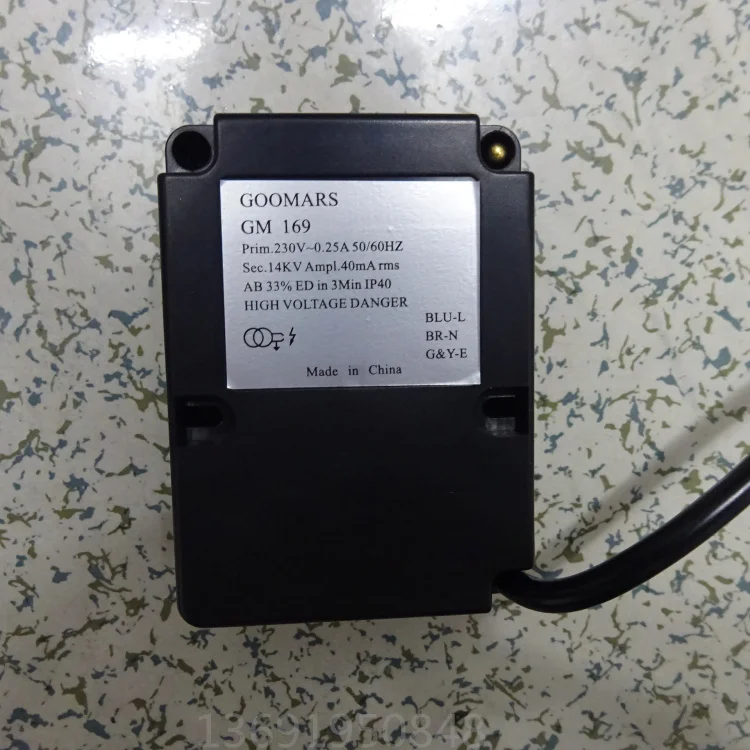 

Natural gas liquefied gas gas burner nozzle burner dedicated 1*14KV ignition transformer voltage 220V