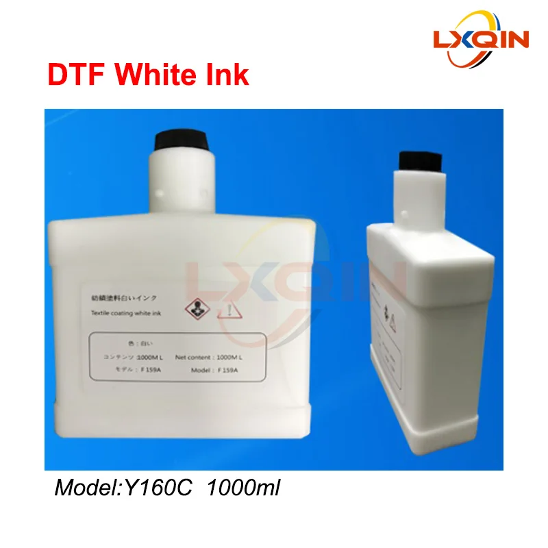 1000ML DTF ink CMYK and White Ink for Epson XP600 4720 I3200 L1800 for Direct Transfer Film Heat Transfer PET Film Textile Ink