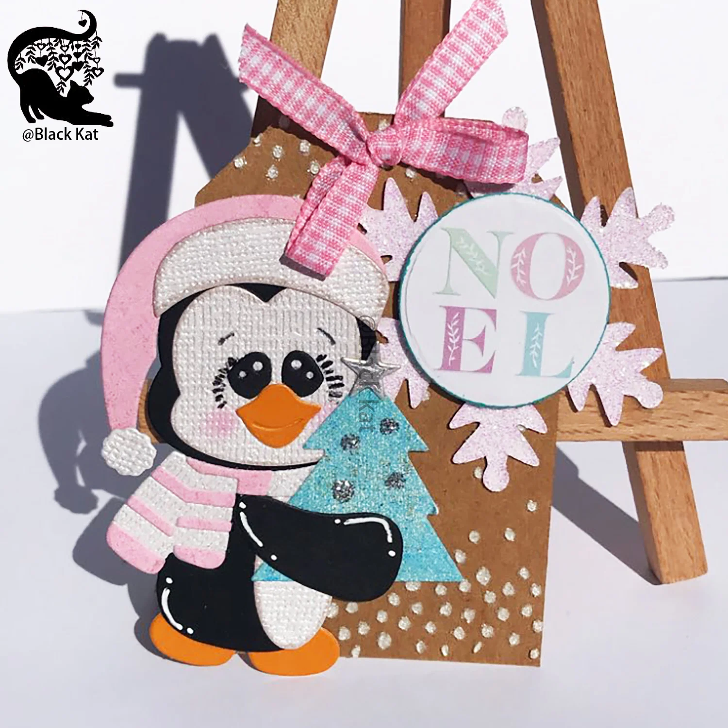 HO HO HO DIY Scrapbooking drzewo cukierki prezent boże narodzenie Penguin wykrojniki ze świętym mikołajem łosiem kapelusz szablon metalowy na karta