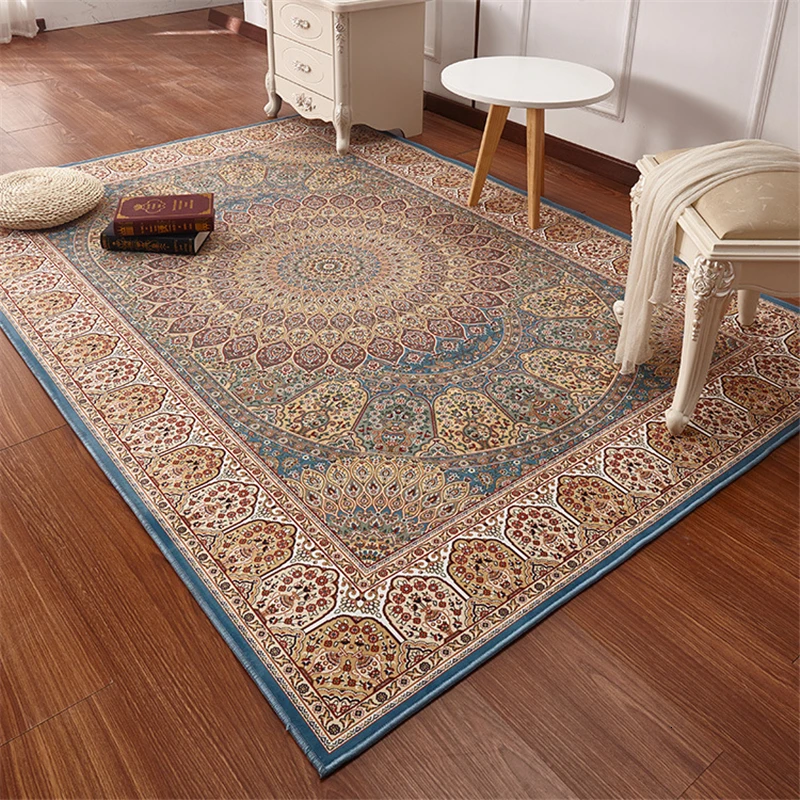 Large Vintage Persian Carpets for Living Room, American Style Bedroom Rugs and Carpets, Turkey Study, Coffee Table Area,