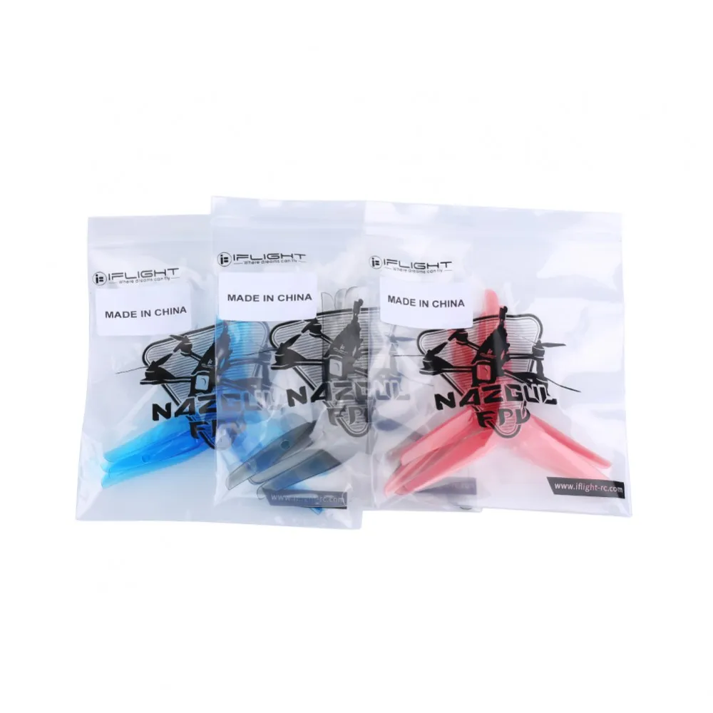 8PCS/4CW 4CCW iFlight Nazgul 5030 Tri-blade Prop 5 Inch Durable 3-Blades Propeller 1.5mm center hole For FPV Racing Drone Motor