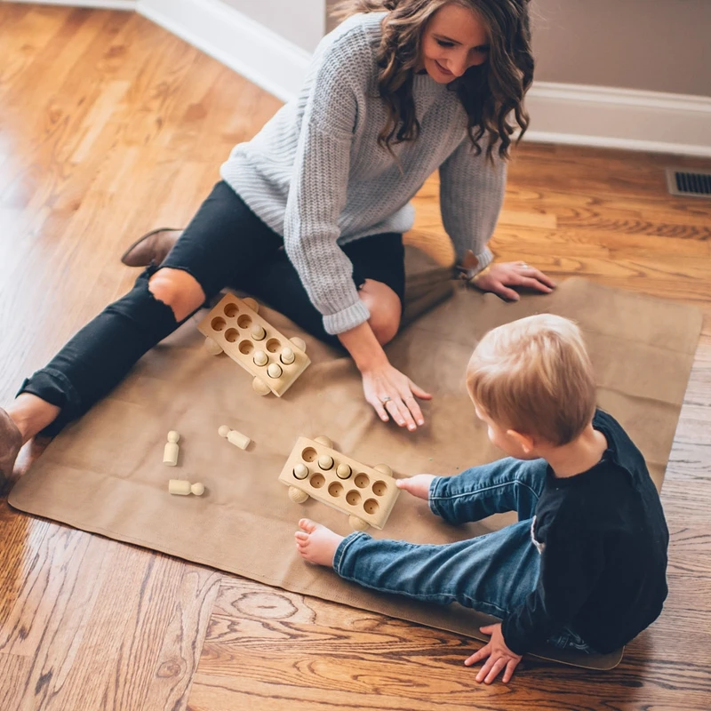 1 Set Houten Speelgoed Beuken Hout Bus Blokken Cartoon Educatief Montessori Speelgoed Kinderen Baby Tandjes Pasgeboren Verjaardag Geschenken