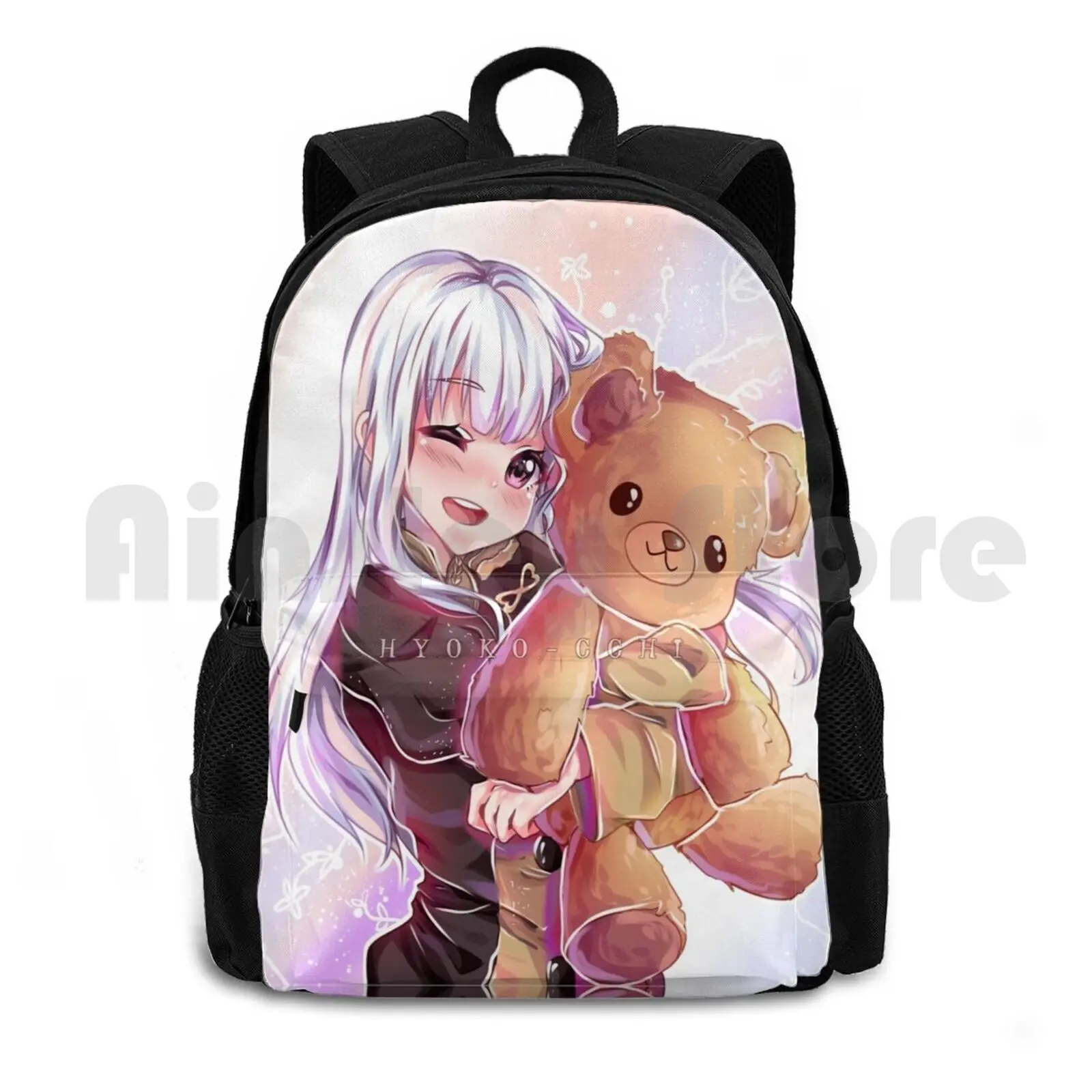 

Лисиithea | Плотный рюкзак для походов на открытом воздухе, спортивная сумка для верховой езды, скалолазания, Lysithea Fire Emblem, фанарт, аниме, аниме для девочек, Kawaii