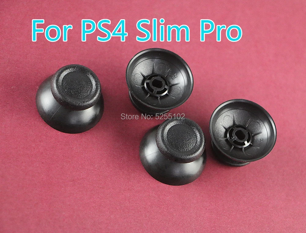 100PCS Analog Joystick Replacement Thumb Stick Grips Cap Button For Sony PlayStation 4 PS4 Slim Pro Gamepad Controller