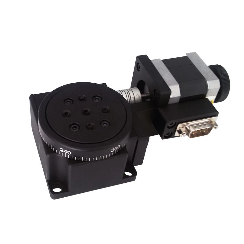 PX110-60 Electric Rotary Table 360 Degree Angle Adjuster Rotary Table Indexing Plate Angle Plate