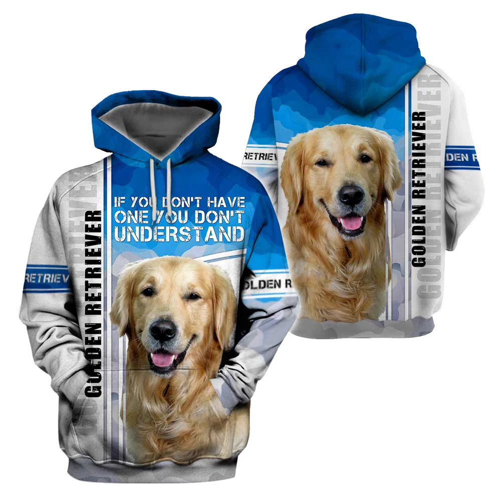 

Golden Retriever hoodie 3D Printed Hoodies Fashion Pullover Men For Women Sweatshirts Sweater Cosplay Costumes